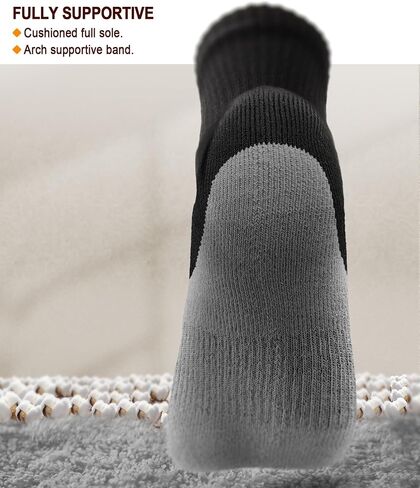 Women Ankle Socks, Active Athletic Casual Socks for Women Sport Running Walking Cushioned Footbed Arch Support in Saudi Arabia