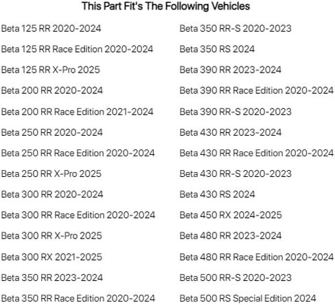 TUSK First Line Air Filter for Beta 300 RR 2020-2024 in Saudi Arabia