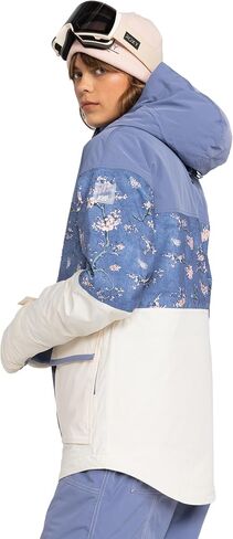 سترة Roxy للسيدات Chloe Kim Parka Snow - مقاومة للماء 15 كيلو، معزولة، خالية من Pfas in Saudi Arabia