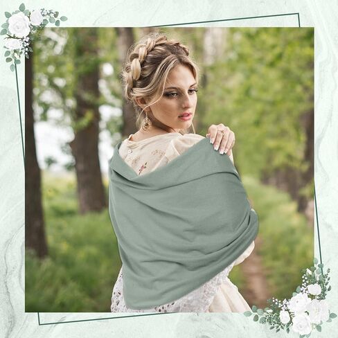 24 حزمة من شالات الباشمينا للزفاف، وشاح مقاس 79 × 27 للضيوف، هدية لحفلات الزفاف في الهواء الطلق in Kuwait