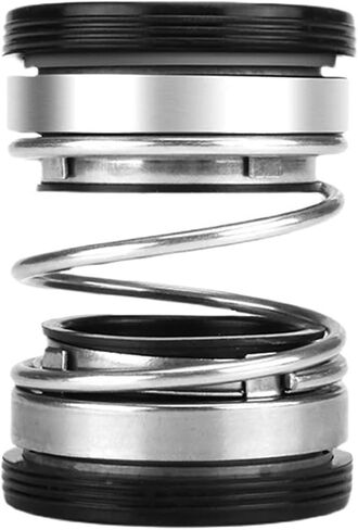 1pcs 208 Series Mechanical Shaft Seal For Inline Water Pump 12mm 14mm 15mm 16mm 17mm 18mm 19mm 20mm 22mm 24mm 25mm 28mm 30mm 32mm(SIC-SIC-NBR,15mm) in Saudi Arabia