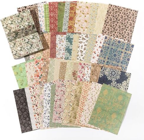 100 papers of Vintage Scrapbook Supplies for Creative Journaling, Junk Journaling, Bullet Journaling, Junk Journal Supplies. Scrapbook Paper. in Kuwait
