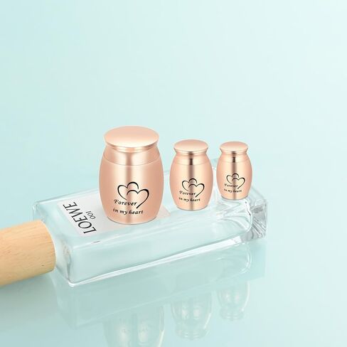 3 Pack Urn for Ashes,Stainless Steel Funeral Urn Cremation Urn for Ashes with Different Size for Human,Dog, Cat Ashes(Silver) in Saudi Arabia