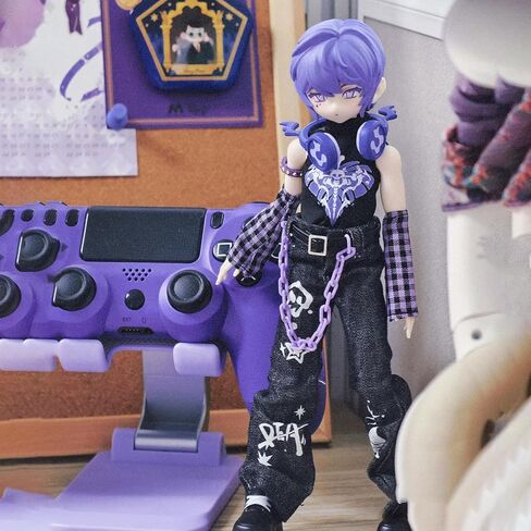 BJD Blind Box,Kawaii SIMONTOYS Series-PEETSOON Male Classmate 1/12 Ball Jointed Doll Collectable Figure Posable Dress Up for Girls Gift Toys in Kuwait