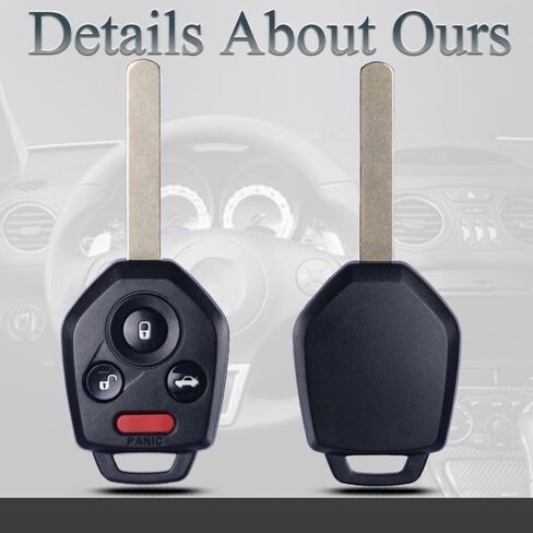 Key Fob Fits for Subaru Legacy Outback 2011 2012 2013 2014 Keyless Remote Control Replacement FCC ID:CWTWB1U811 (4D60 Chip) in Saudi Arabia