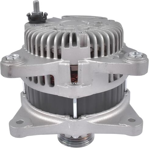 GELUOXI Alternator Replacement for 2011-2017 Juke 2017-2019 Sentra 1.6L L4 23100-1KM1A 23100-3YM1A 23100-BV81C 110A 12V with 6-Groove Clutch Pulley CW in Saudi Arabia