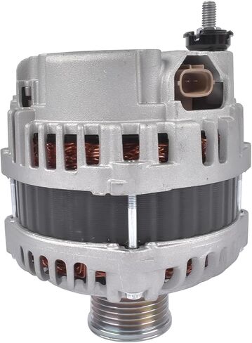 GELUOXI Alternator Replacement for 2011-2017 Juke 2017-2019 Sentra 1.6L L4 23100-1KM1A 23100-3YM1A 23100-BV81C 110A 12V with 6-Groove Clutch Pulley CW in Saudi Arabia