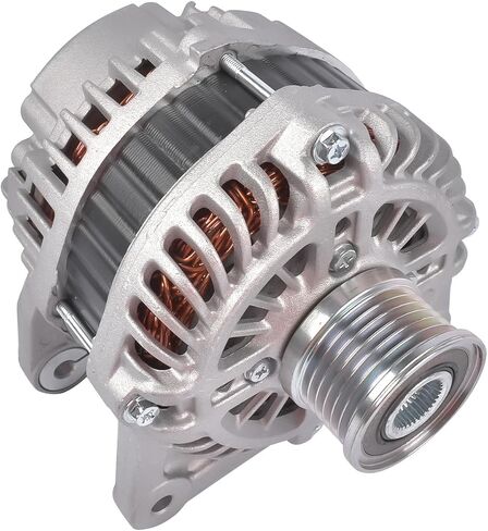 GELUOXI Alternator Replacement for 2011-2017 Juke 2017-2019 Sentra 1.6L L4 23100-1KM1A 23100-3YM1A 23100-BV81C 110A 12V with 6-Groove Clutch Pulley CW in Saudi Arabia
