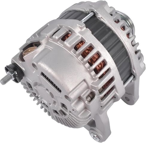 GELUOXI Alternator Replacement for 2011-2017 Juke 2017-2019 Sentra 1.6L L4 23100-1KM1A 23100-3YM1A 23100-BV81C 110A 12V with 6-Groove Clutch Pulley CW in Saudi Arabia