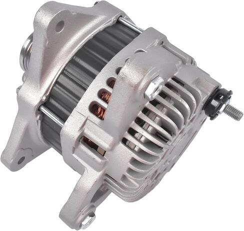 GELUOXI Alternator Replacement for 2011-2017 Juke 2017-2019 Sentra 1.6L L4 23100-1KM1A 23100-3YM1A 23100-BV81C 110A 12V with 6-Groove Clutch Pulley CW in Saudi Arabia