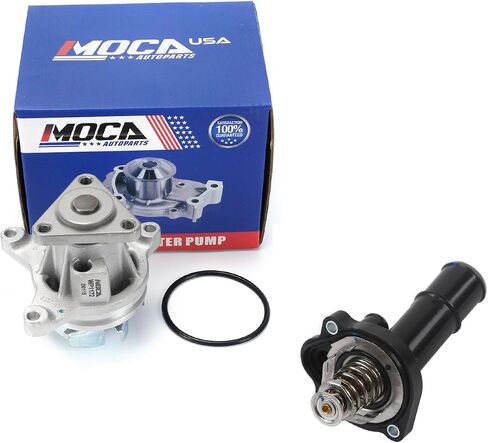 MOCA Water Pump w/Thermostat Compatible with 2013-2016 for Ford Escape/Fusion 2.0L, 2013-2016 for Lincoln MKT/MKZ 2.0L, 2004-2013 for Mazda 3 2.0L, 2006-2014 for Mazda MX-5 Miata 2.0L in Saudi Arabia