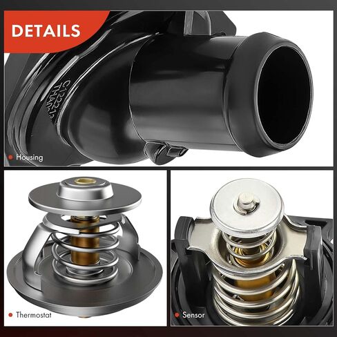 A-Premium Engine Coolant Thermostat Housing Assembly Compatible with Honda CR-V CRV 2007-2019 Civic 2006-2021 Accord Acura CSX ILX TLX TSX 2.0L 2.4L in Saudi Arabia