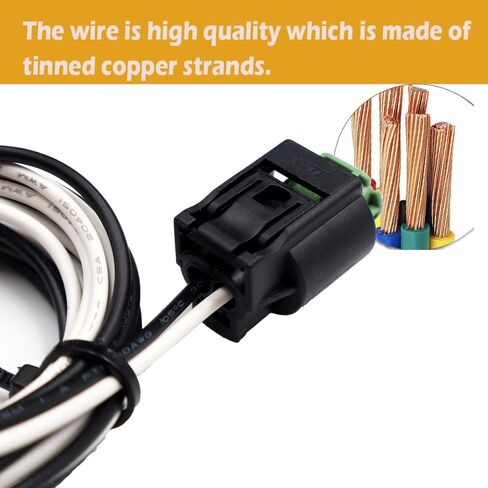 EC1082 Electrical Connector of Battery Current Volt Sensor Compatible with EC1082 S1686 BSC2 04692269AI, 4692269AD, 4692269AE, 4692269AF, 4692269AG, 4692269AH, 4692269AI Pigtail Plug Harness in Saudi Arabia