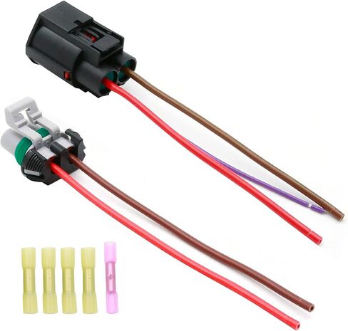 Anxingo 902-209 Cooling Fan Control Module Connector Plug Wire Harness, Replacement for Lincoln MKX, Replacement for Ford Edge Focus Mondeo S-Max Transit Galaxy, Replaces 6W1Z8B658AC in Saudi Arabia