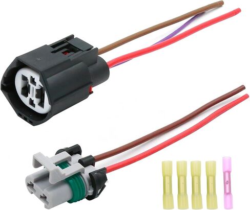Anxingo 902-209 Cooling Fan Control Module Connector Plug Wire Harness, Replacement for Lincoln MKX, Replacement for Ford Edge Focus Mondeo S-Max Transit Galaxy, Replaces 6W1Z8B658AC in Saudi Arabia