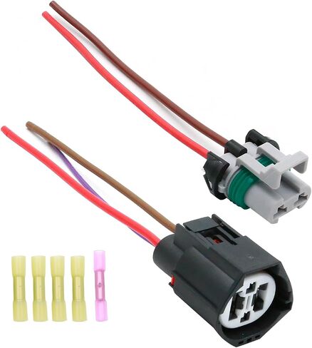Anxingo 902-209 Cooling Fan Control Module Connector Plug Wire Harness, Replacement for Lincoln MKX, Replacement for Ford Edge Focus Mondeo S-Max Transit Galaxy, Replaces 6W1Z8B658AC in Saudi Arabia