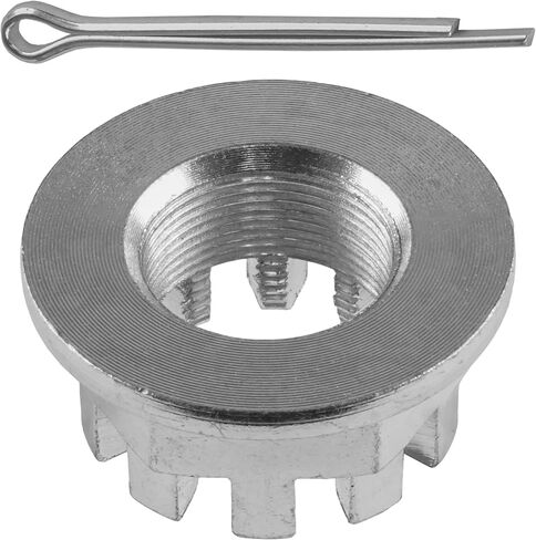 Caltric Rear Axle Nut with Pin Compatible with Honda Trx350 Rancher 350 2X4 4X4 S ES 2000-2006 in Saudi Arabia