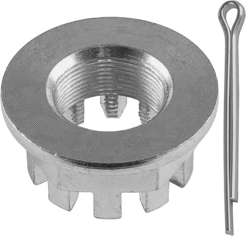 Caltric Rear Axle Nut with Pin Compatible with Honda Trx350 Rancher 350 2X4 4X4 S ES 2000-2006 in Saudi Arabia