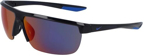 نظارة شمسية مستطيلة من Nike Golf Tempest، لون سبج/أزرق باسيفيك، مقاس واحد in Saudi Arabia