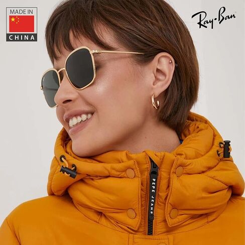 Ray-Ban RB3720 Square Shaped Sunglasses for Men & Women with Official RAYBAN Eyewear Kit in Saudi Arabia