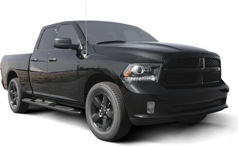 Westin 21-534315 PRO TRAXX 5 قضبان نيرف من عجلة إلى عجلة بيضاوية تناسب 2009-2018 Ram 1500 Crew Cab 5'5" سرير كابينة رباعية 6'5" سرير 2019-2024 Ram 1500 Classic Crew Cab 5'5" سرير رباعي كابينة 6'5" سرير أسود زوج in Saudi Arabia