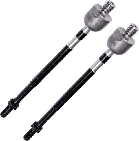 Detroit Axle - Front 6pc Tie Rods Kit for 00-05 Hyundai Accent, 4 Inner Outer Tie Rod Ends 2 Boots 2000 2001 2002 2003 2004 2005 Replacement in Saudi Arabia