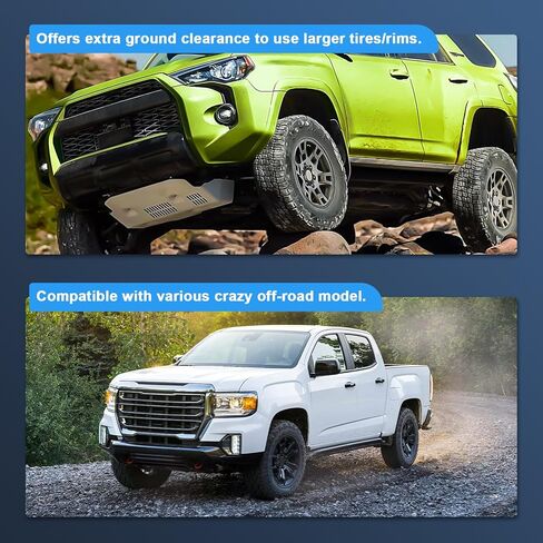ECCPP 2-3" Rear 1-3" Front Leveling Lift kit Compatible for Chevrolet Colorado 2004-2012,for GMC Canyon 2004-2012 in Saudi Arabia