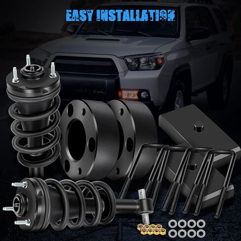 ECCPP 2-3" Rear 1-3" Front Leveling Lift kit Compatible for Chevrolet Colorado 2004-2012,for GMC Canyon 2004-2012 in Saudi Arabia