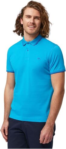 Harmont & Blaine LNL010021148 Short Sleeve Polo Shirt with Contrasts in Saudi Arabia