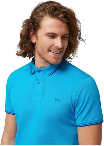 Harmont & Blaine LNL010021148 Short Sleeve Polo Shirt with Contrasts in Saudi Arabia