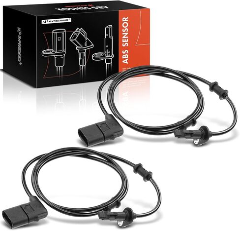 مستشعر سرعة العجلات A-Premium ABS متوافق مع موديلات مرسيدس بنز - W205/C205/A205 C300/C43 AMG، W205 C350e/C400/C450 AMG - السائق الخلفي أو جانب الراكب، استبدال # 0265009315، 2059058503 in Saudi Arabia