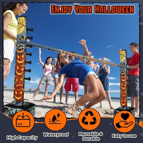 2 Pack Inflatable Limbo Party Activities for Adults 59 Inch Easy Setup Limbo Stick for Indoor Outdoor Summer Hawaiian Tropical Luau Birthday Pool Picnic Family Activities(Beach) in Kuwait