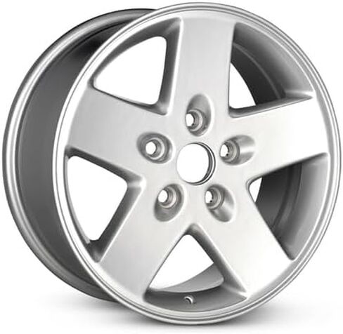 For 2007-2018 Jeep Wrangler 17 Inch Powder-Coated Silver Alloy Rim - OEM Direct Replacement - Road Ready SUV Wheel in Saudi Arabia