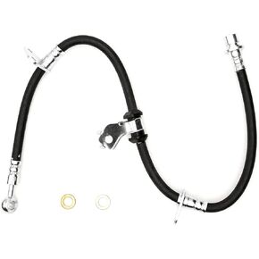 Dynamic Friction Company Front Right Brake Line Hose 350-59037 For 1992-1995 Honda Civic, 1994-1997 Honda Civic del Sol, 1994-2001 Acura Integra in Kuwait