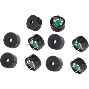 10pcs Universal Passive Buzzer Electromagnetic Impedance 16 Ohms 16Ω DC Resistance Speaker in Saudi Arabia