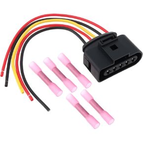 5 Pin Car Line Connector Cable Set 4D0973725 Compatible with VW Compatible with Audi in Saudi Arabia