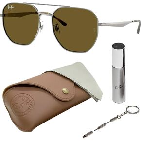 Ray-Ban RB3724D Square-Round Shaped Sunglasses for Men & Women with Official RAYBAN Eyewear Kit in Saudi Arabia