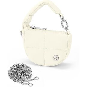 Westbronco Super Mini Coin Pouch Nylon Equilted Wristlet For Women Tiny Puster Puffer Bass ، حقيبة يد صغيرة in Kuwait
