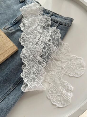 Womens Lace Knotted Waist Belt Scarf,Purse Scarf Bag Scarfs Handle Handbag Accessory in Saudi Arabia