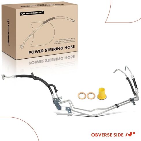 A-Premium Power Steering Hose Pressure Hose Line Assembly Compatible with Nissan Frontier 1999-2000, Xterra 2000, Pump To Gear/Rack Pinion, Replace# 497109Z016 in Saudi Arabia