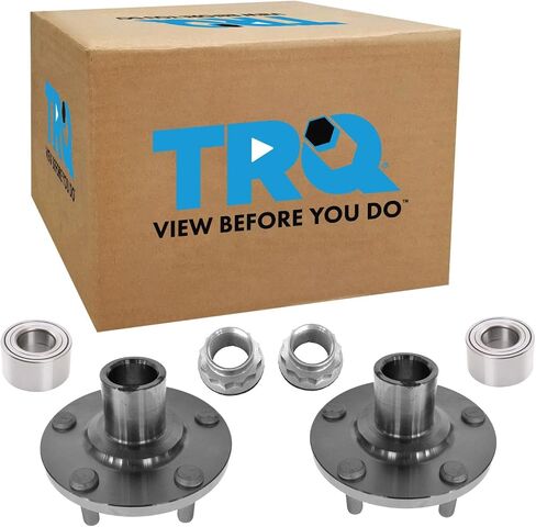 TRQ Front Passenger Side Wheel Bearing & Hub Kit Compatible with 2002-2003 Toyota Camry 2001-2005 RAV4 in Saudi Arabia
