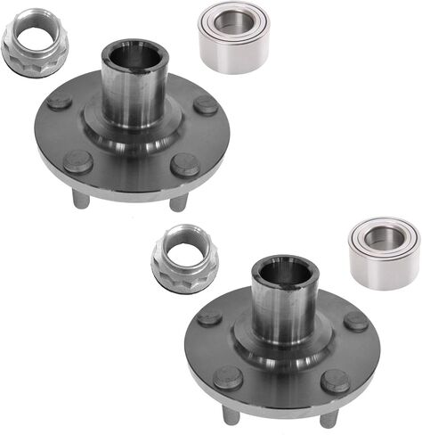TRQ Front Passenger Side Wheel Bearing & Hub Kit Compatible with 2002-2003 Toyota Camry 2001-2005 RAV4 in Saudi Arabia
