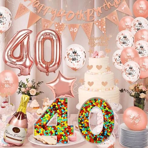12inch Cardboard Number Fillable Food Tray Box for Charcuterie, Cupcake Arrangement, Birthday Anniversary (White, 40) in Kuwait