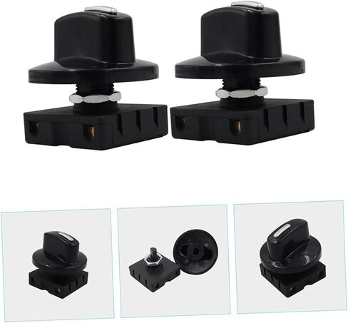 Homoyoyo 2Sets Position Speed Rotary Switch for Fan and Heater Control Durable and Easy to Install Speed Fan Switch Replacement for Humidifiers and Portable in Saudi Arabia