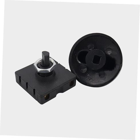 Homoyoyo 2Sets Position Speed Rotary Switch for Fan and Heater Control Durable and Easy to Install Speed Fan Switch Replacement for Humidifiers and Portable in Saudi Arabia