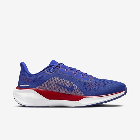 Nike Pegasus 41 Men's Road Running Shoes (FZ5074-400, Old Royal/White/University Red/White) in Saudi Arabia