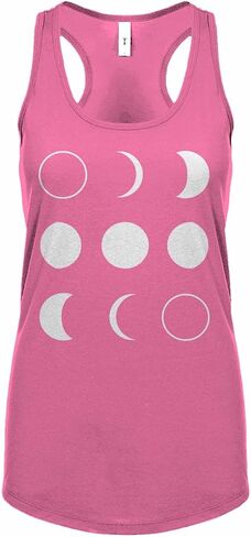قميص بدون أكمام للسيدات من Moon Phases بتصميم Racerback in Kuwait
