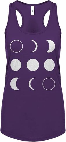 قميص بدون أكمام للسيدات من Moon Phases بتصميم Racerback in Kuwait