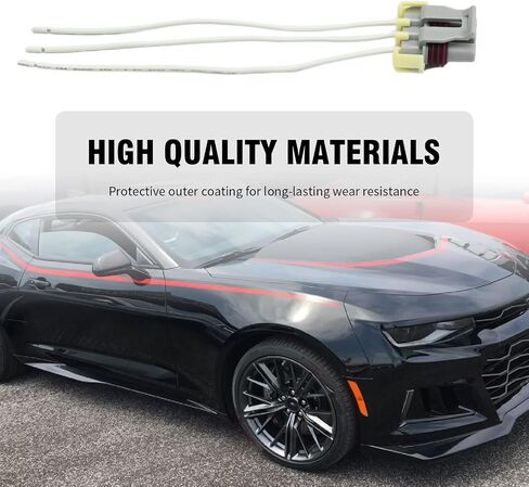 PT1799 Crankshaft Position Sensor Connector Pigtail Wiring Harness Pressure Sensor Connector Wire 15cm Replacement for GM Replacement for Corvette in Saudi Arabia