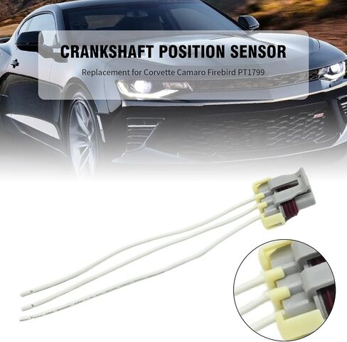 PT1799 Crankshaft Position Sensor Connector Pigtail Wiring Harness Pressure Sensor Connector Wire 15cm Replacement for GM Replacement for Corvette in Saudi Arabia